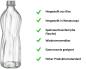 Preview: Wasserflaschen Aqua 1Liter - 2 Stück